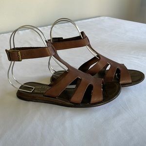 Kork Ease Gaby Sandals, Brown Size 8